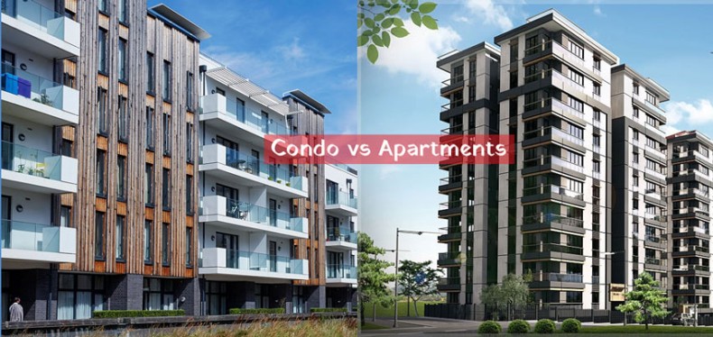 What is the major difference between Condo and Apartment
