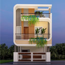 3D Front Elevation