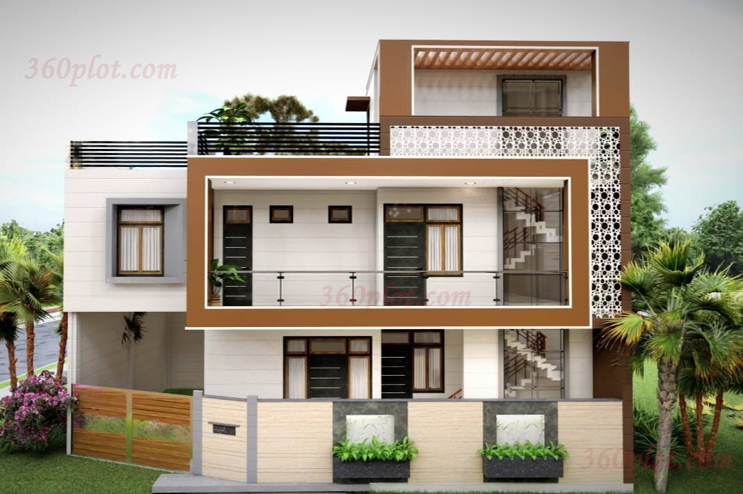 ghar ka elevation design