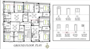 Structural Drawing - Door Window Schedule