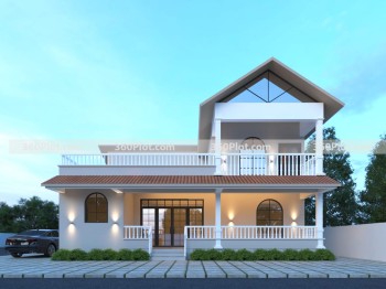 Kerala House Elevation Design 85