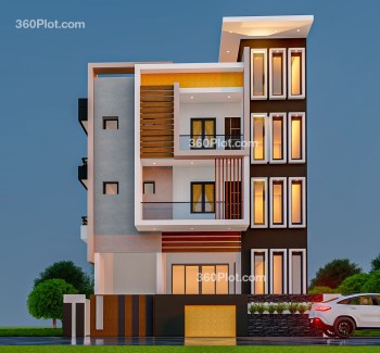 House Design of 2 Floor House Sample 108
