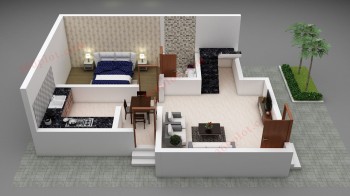 3D floor plan of House Sample - 82