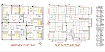 Structural Drawing - Slab Electrical Plan
