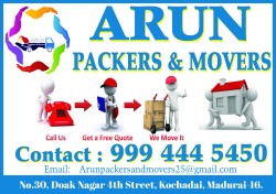 Arun Packers And Movers