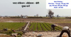 डोईवाला देहरादून  मे प्लाट / जमीन
