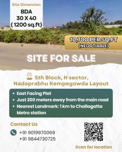 Plot/ Land in Challaghatta Bangalore
