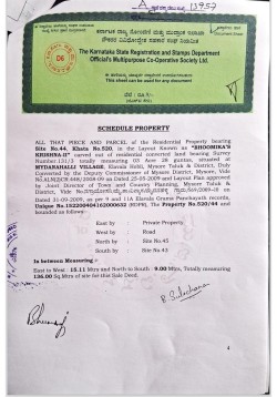 BHOOMIKA KRISHNA PHASE 2 LAYOUT , DTCP approved layout, yelwala, mysore